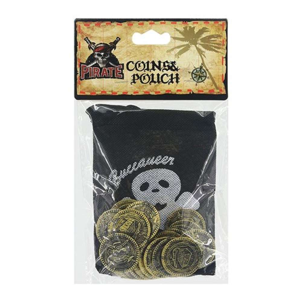 View Pirate Coins With Pouch