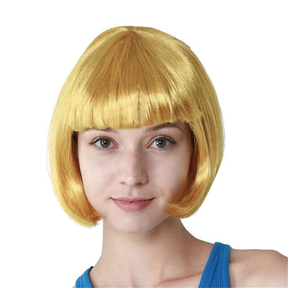 View Party Wig Bob Gold