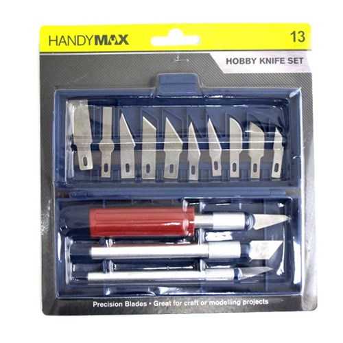 View Hobby Craft Knife Set 13pce