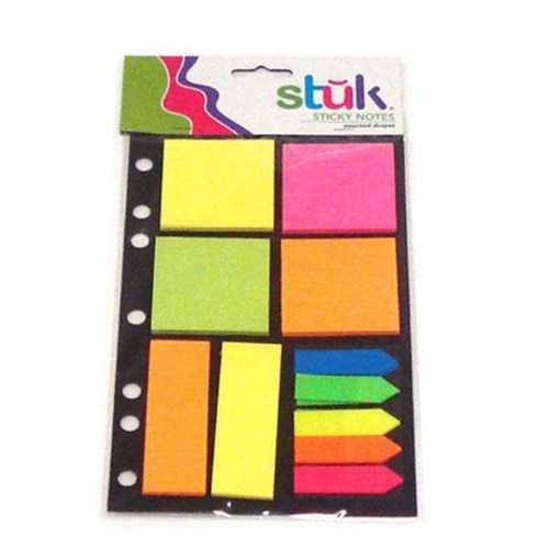 View Post It Notes Neon Asst Sizes