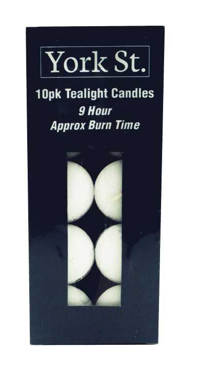 View Tealight Candle 10pk 9 Hour