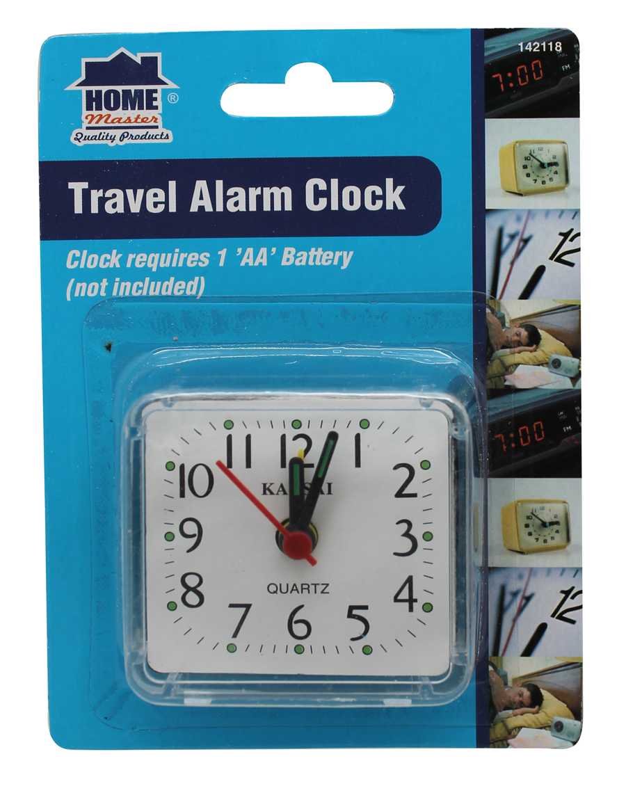 View Travel Alarm Clock 