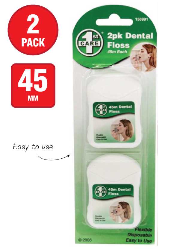 View Dental Floss 2pk