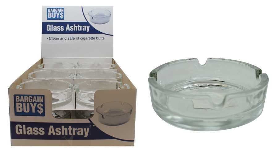 View Ashtray Glass Round