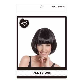 View Party Wig Short Bob Black