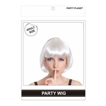 View Party Wig Short Bob White