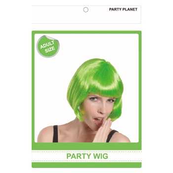 View Party Wig Short Bob Green