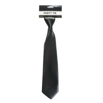 View Party Tie Soild Black